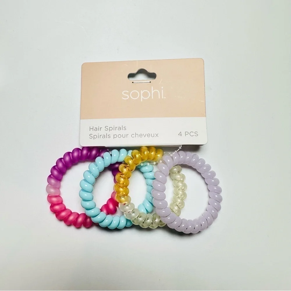 Sophi Hair Accessories Fun Beautiful Colorful Bundle - 6 Pieces